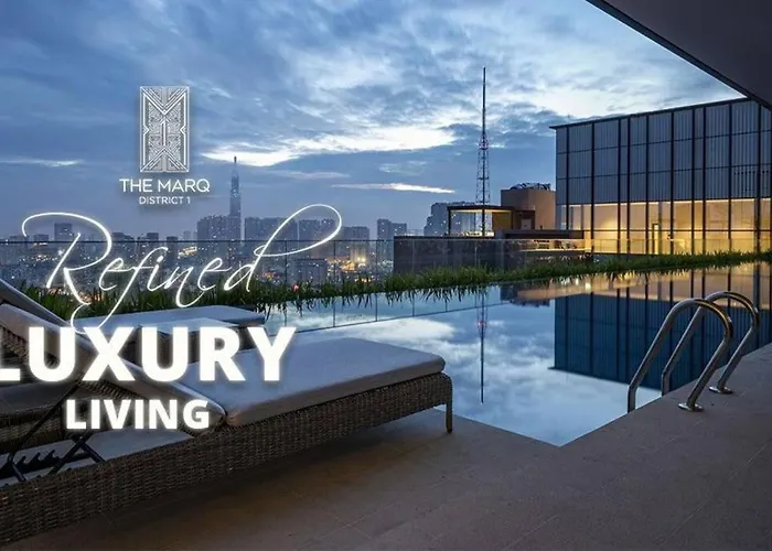 The Rixx Lavish Apartment In The Central Of Dist1 With Pool, Gym, Sauna, Jacuzzi, Kidsclub